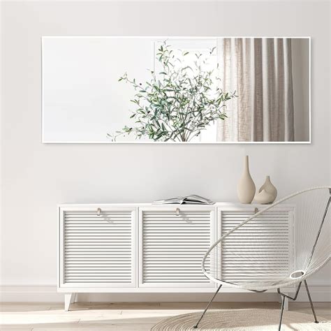 Buy Natsukage Floor Mirror Full Length Mirror Large Long Mirror Wall ...