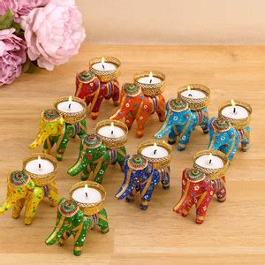 THE CLICK INDIA Rajasthani Tealight Holder, Candle Tealight, Candle ...