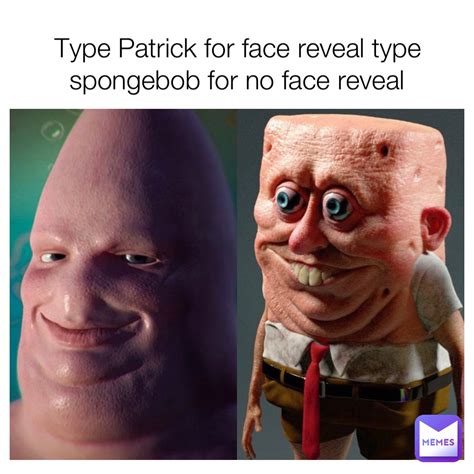 Spongebob Memes Patrick Face