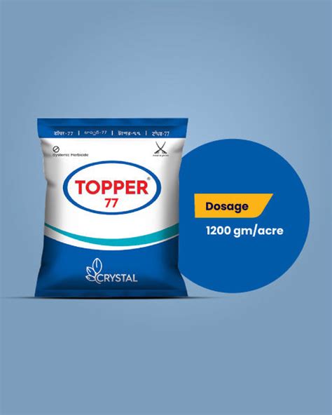 Buy Topper 77 Herbicide | Systemic Glyphosate 71% SG for Weed Control ...