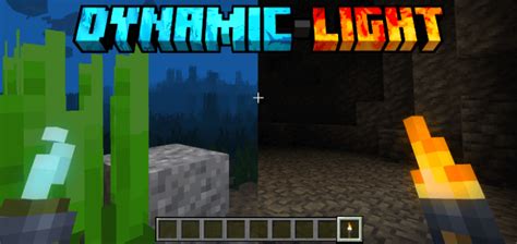 Image result for Dynamic Light Minecraft
