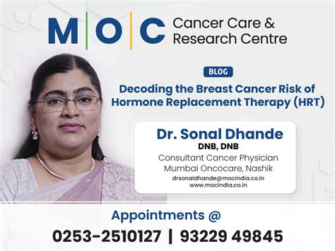 Decoding the Breast Cancer Risk of Hormone Replacement Therapy (HRT ...