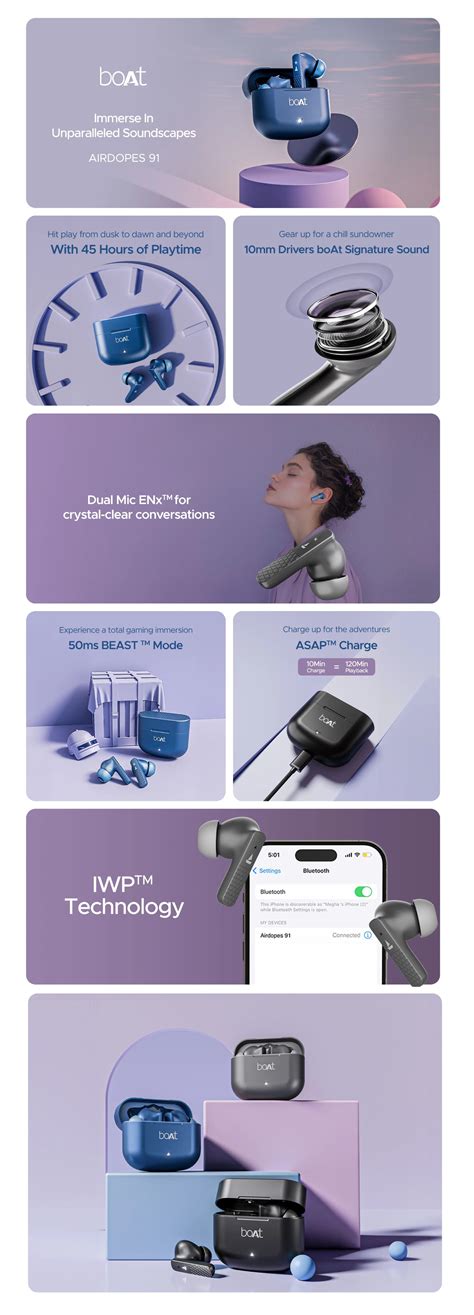 Buy boAt Airdopes 91 Truly Wireless in-Ear Earbuds with 45 hrs Playtime ...