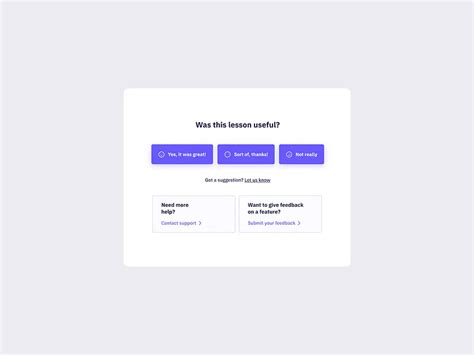 Creating a Feedback Form 的图像结果
