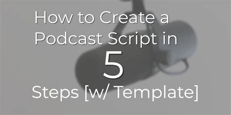 Image result for Podcast Script Template