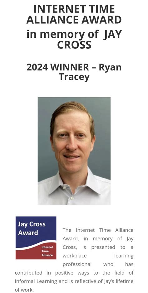 To say I'm beyond proud of my man, Ryan Tracey is an understatement, the very deserving ...