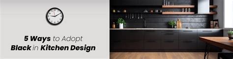 5 Ways to Adopt Black in Kitchen Design | Lipka Home