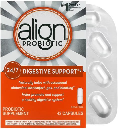 Align Probiotic Digestive Support Ingredients at Rebecca McAllister blog