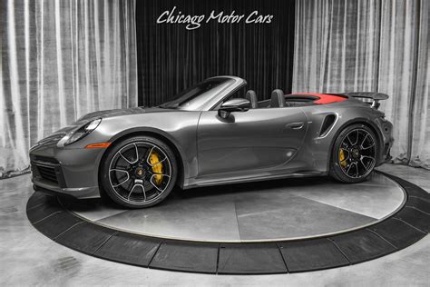 Used 2022 Porsche 911 Turbo S Cabriolet Convertible ONLY 1K Miles! Front PPF! LOADED Amazing ...