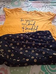 Buy FUNDAY FASHION Women's Cotton Blend Printed Nightwear Set Pack of 1 ...