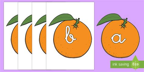 Tarjetas de fonemas: Naranjas (teacher made) - Twinkl