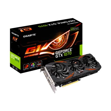 GeForce® GTX 1070 G1 Gaming 8G｜AORUS - GIGABYTE India