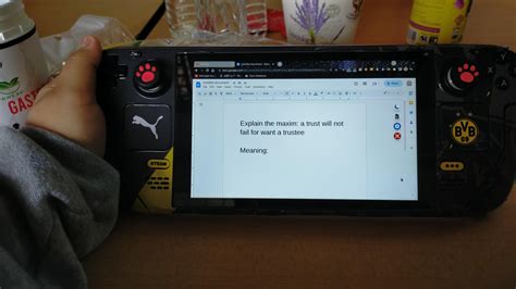 TFW you forgotten to charge your iPad and laptop to do your work but ...