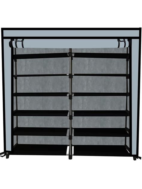 GlowSilk Multipurpose Collapsible 12 Layers Metal Shoe Stand, Shoe Rack ...