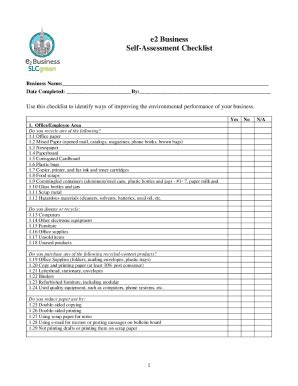 Fillable Online slidetodoc.comselfassessment-checklist ...