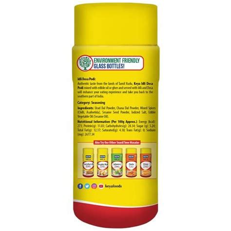 Keya Snack Time - Idli Dosa Podi