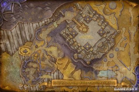 WOW map, World of Warcraft map, Lands of Kalimdor, Eastern Kingdoms ...