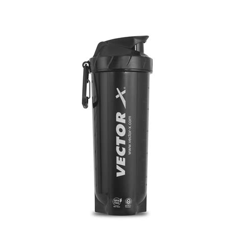 Vector X Plastic Gym Typhoon Shaker Bottle, Leakproof Guarantee Sipper ...