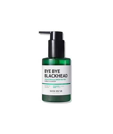 Bye Bye Blackhead 30 Days Miracle Green Tea Tox Bubble Cleanser - maccaron