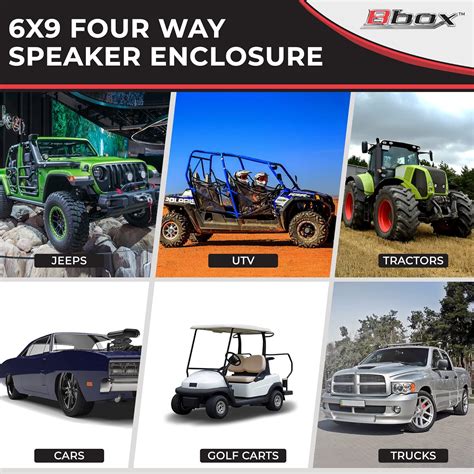 Atrend Bbox Quad 6x9 Unloaded Sealed Speaker Box, India | Ubuy