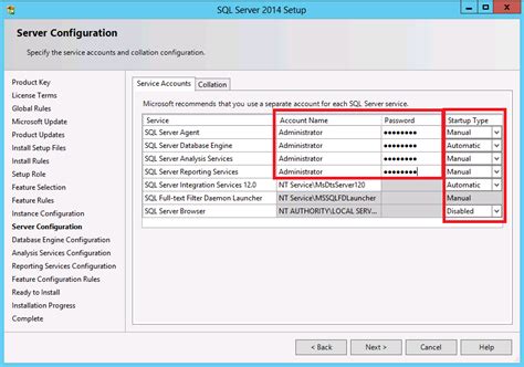 Image result for Authentication Mode for SQL Server 2014 Installation