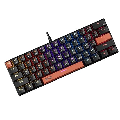 Amazon.in: Buy acer Nitro X Wired Mechanical Gaming Keyboard | 61 Keys ...