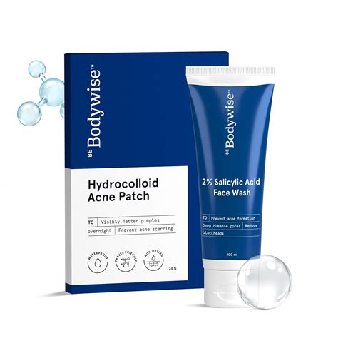 Be Bodywise Acne Pimple Patch for Women(24 Dots | 3 Sizes) & 2% ...