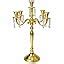 Buy Extreme Karigari Premium 24 Inch Golden Aluminum 5-Arm Candle Stand ...