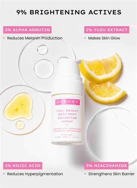 1% YUZU, 2% ALPHA ARBUTIN & 5% NIACINAMIDE DAILY GLOW SERUM – HYPHEN