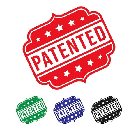 Patented Stamp Vector 的图像结果