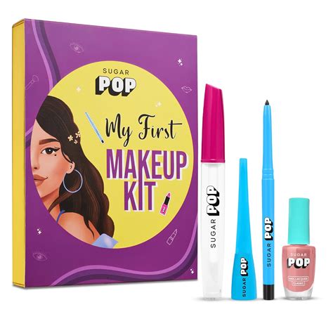 SUGAR POP My First Makeup Kit | Gift Set for Women | Kajal, Eyeliner ...