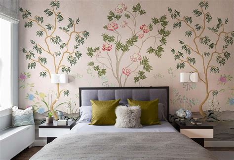 Tea Garden Tapestry Chinoiserie Wallpaper – Myindianthings