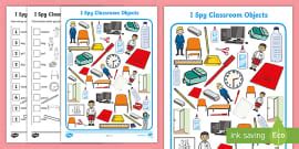 Classroom Objects - List of Things in a Classroom