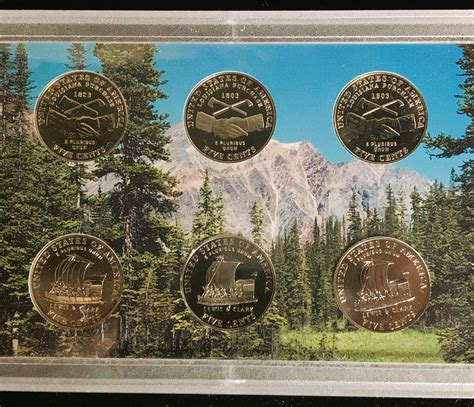 2004 US MINT WESTWARD JOURNEY, SF PROOFS, P, D, S, MINTS 6 COIN NICKEL ...
