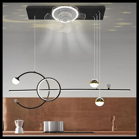 Smartway®- 84 Watt, Omelia, Fan Chandelier for Dining Room Modern, Hall ...
