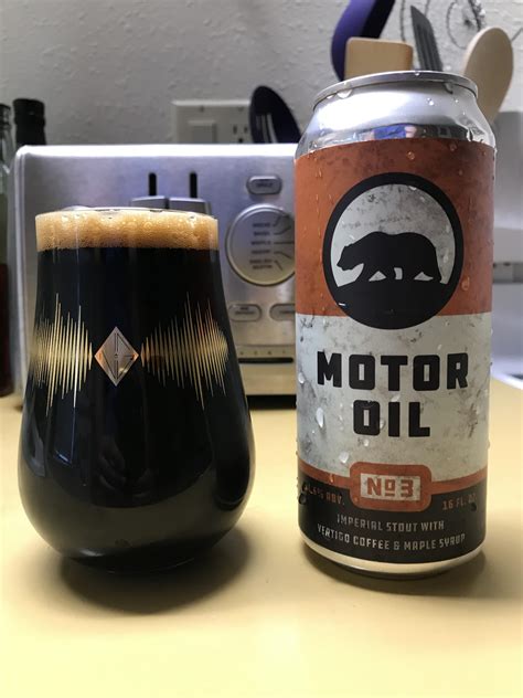 Alvarado Street - Motor Oil No.3. An 11.5% imperial stout w/ coffee ...