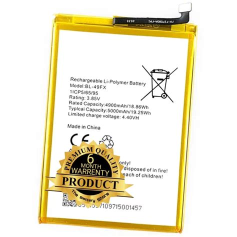 Original BL-49FX Battery for Infinix Hot 8 X650C/ X650B /X650D Battery ...