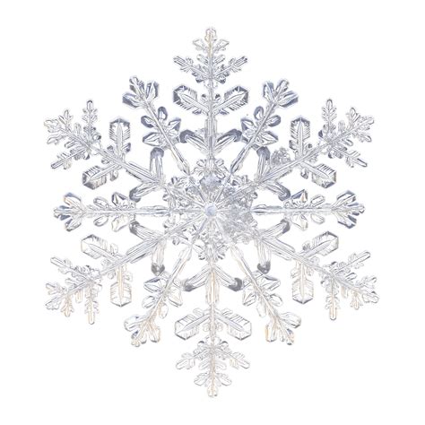 Snowflake Realistic Transparent Clipart, Snowflake Clipart, Snowflake ...