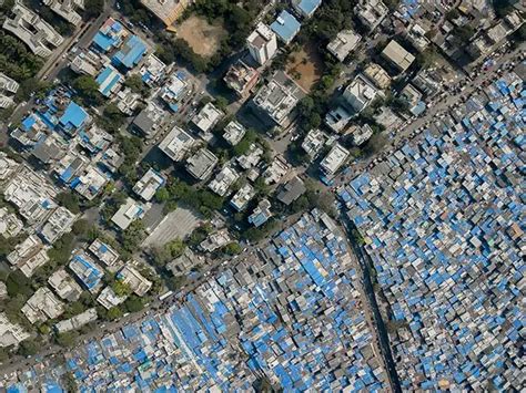 American photographer captures Mumbai's class divide with drones - City ...