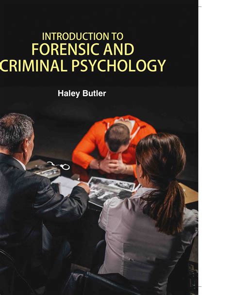 EdTech Press - Introduction to Forensic and Criminal Psychology