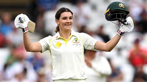 Australia's Annabel Sutherland becomes the youngest centurion in Women ...