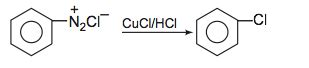On commercial scale phenol is obtained from chlorobenzene. The ...