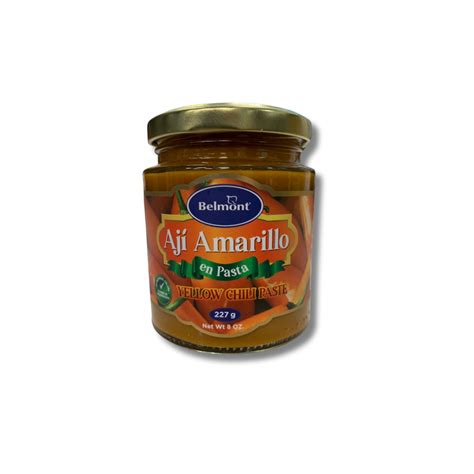 Aji Amarillo (Yellow Hot Pepper) 8oz Jar - Alan's Market