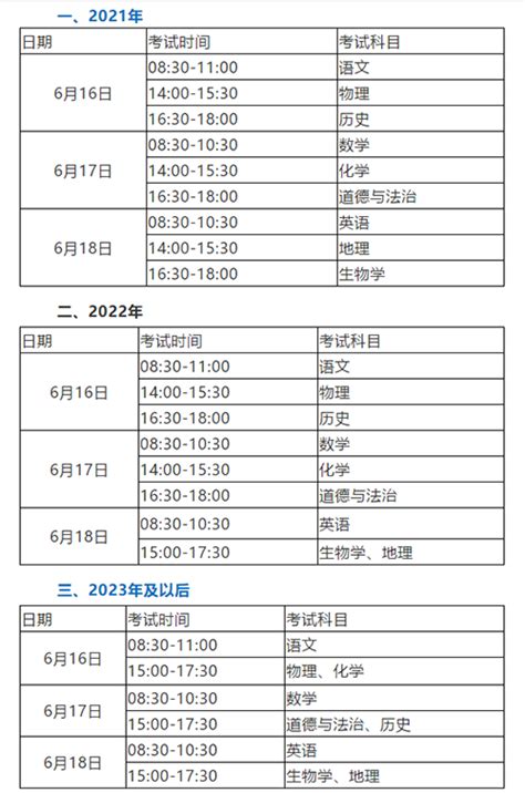 重磅|2021年起云南省初中学业水平考试时间调整为每年6月16-18日 - 知乎