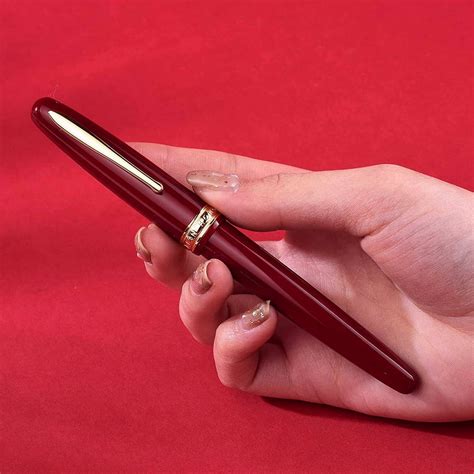 Hongdian 1841 Red Fountain Pen
