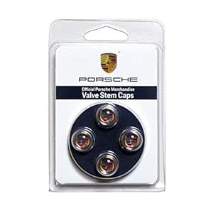 Porsche Color Valve Stem Caps, Set of Four : Amazon.in: Car & Motorbike