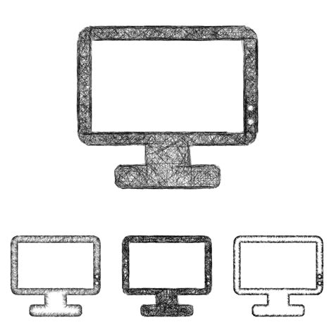 Computer Monitor Sketch 的图像结果
