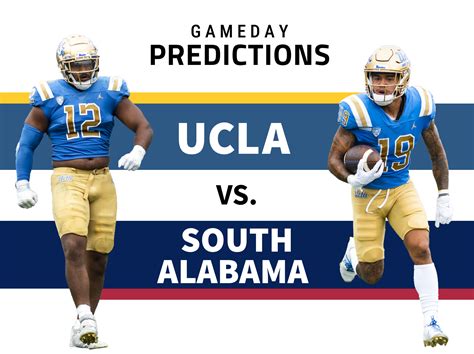 Gameday predictions: UCLA vs. South Alabama - Daily Bruin