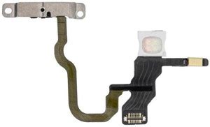 Sandreezz Power Button & Flashlight Flex Cable with Brackets for Apple ...