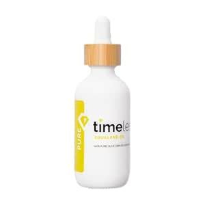 Buy Timeless Skin Care Squalane Oil 100% Pure - Plant-Based Face Oil ...